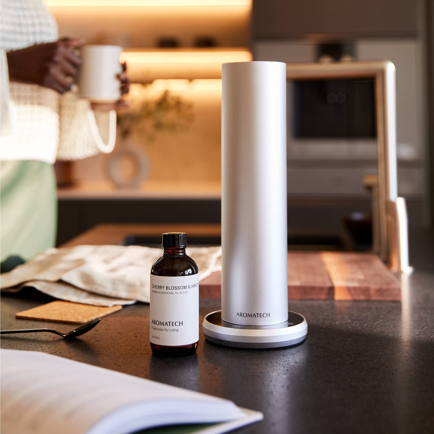 AromaTech Cerezo en flor: fragancia floral suave para calma y relajación.
