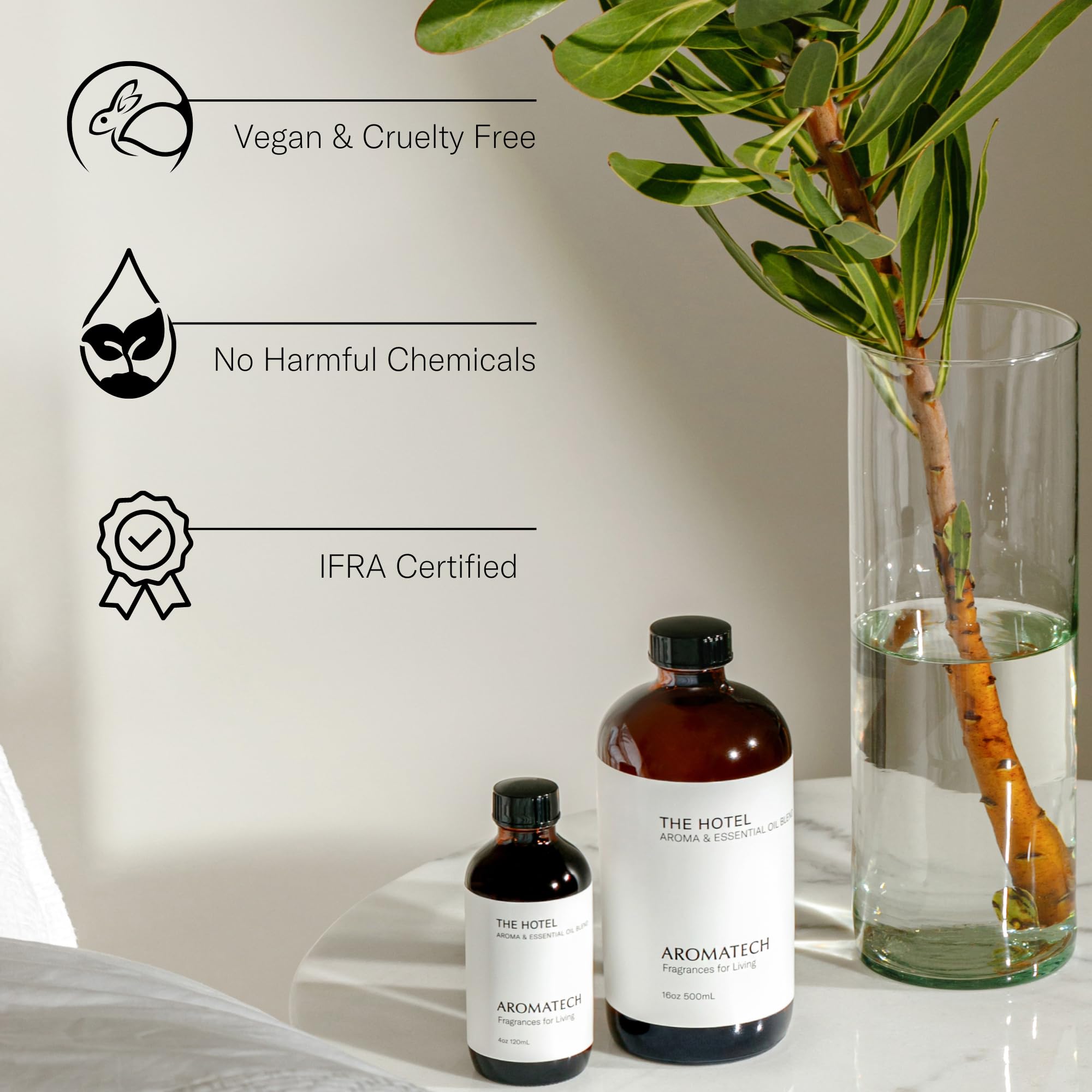 Aromatech El Hotel notas pino fresco aportan sensación fresca y limpia