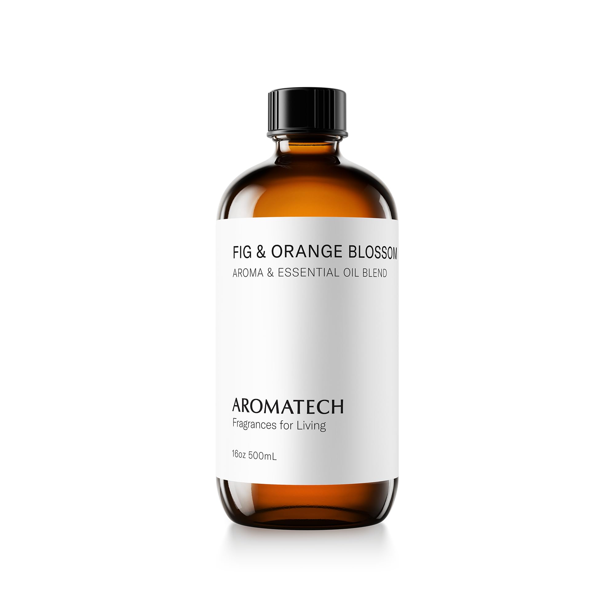 Aromatech Fig & Orange Blossom, vertido de botella, inicia notas frescas y florales.