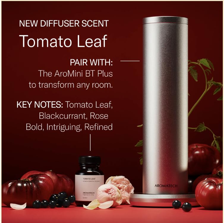 AromaTech Hoja de Tomate: aceite esencial para ambientes frescos.