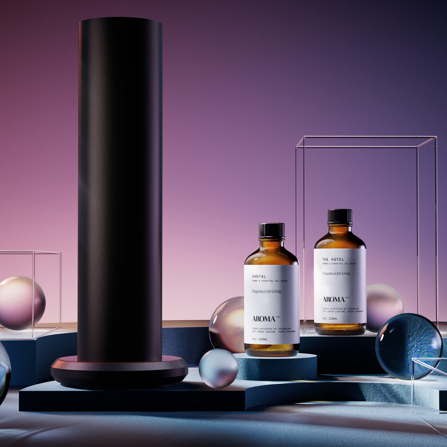 AromaTech ingredientes-naturales-sin-agua: aceites sin agua ni glicol para perfumar ambientes.