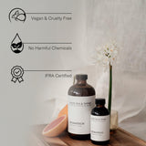 AromaTech: notas de té blanco y tomillo para un aroma ligero y limpio.