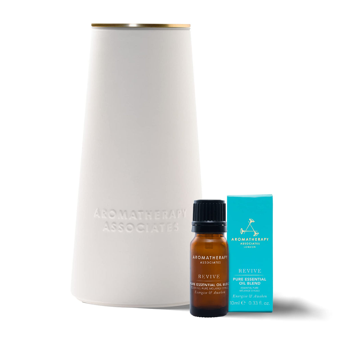 Aromatherapy Associates atomizador sin agua, difusor portátil para una experiencia rápida.