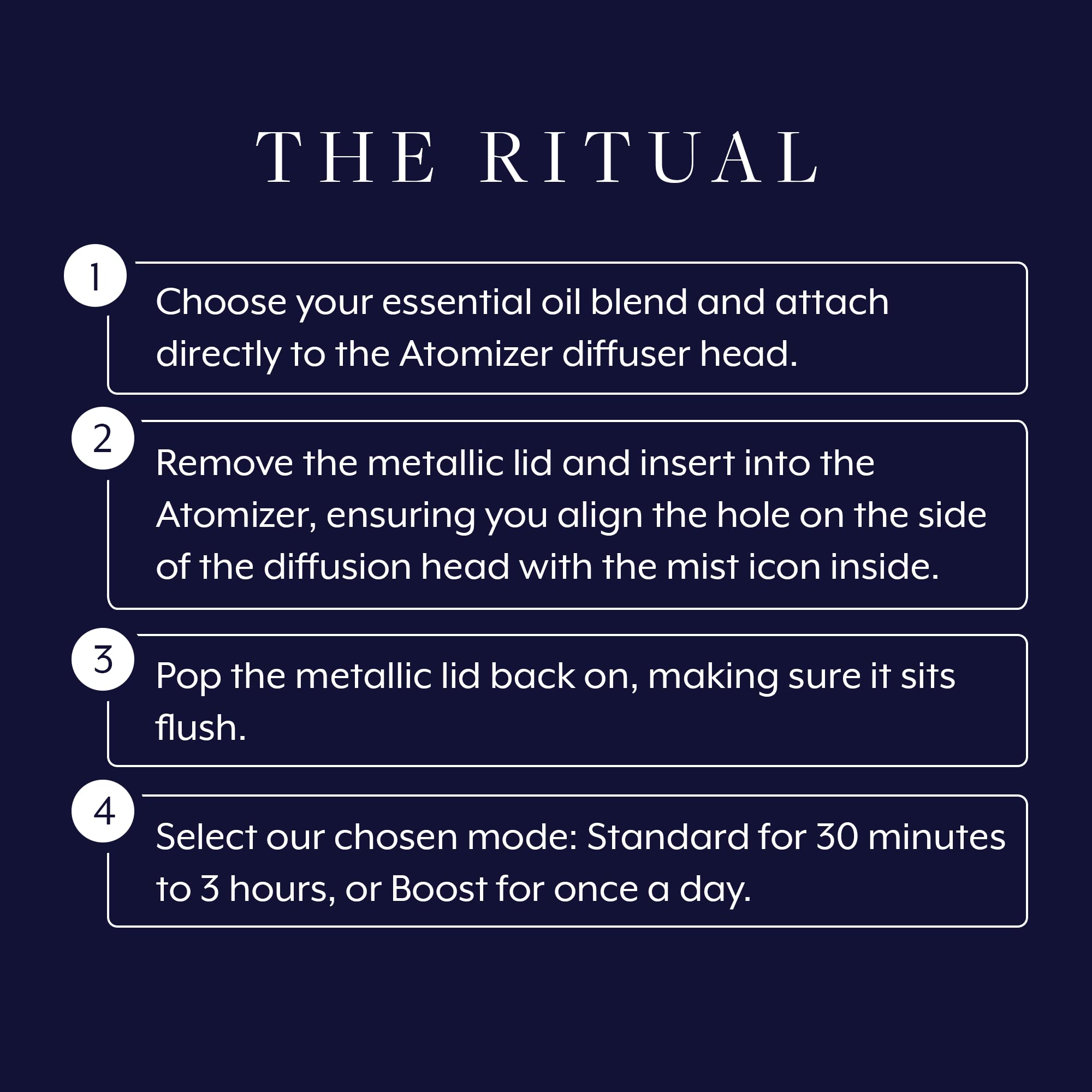 Atomizador cerámico de Aromatherapy Associates, diseño elegante para ambientar la habitación.