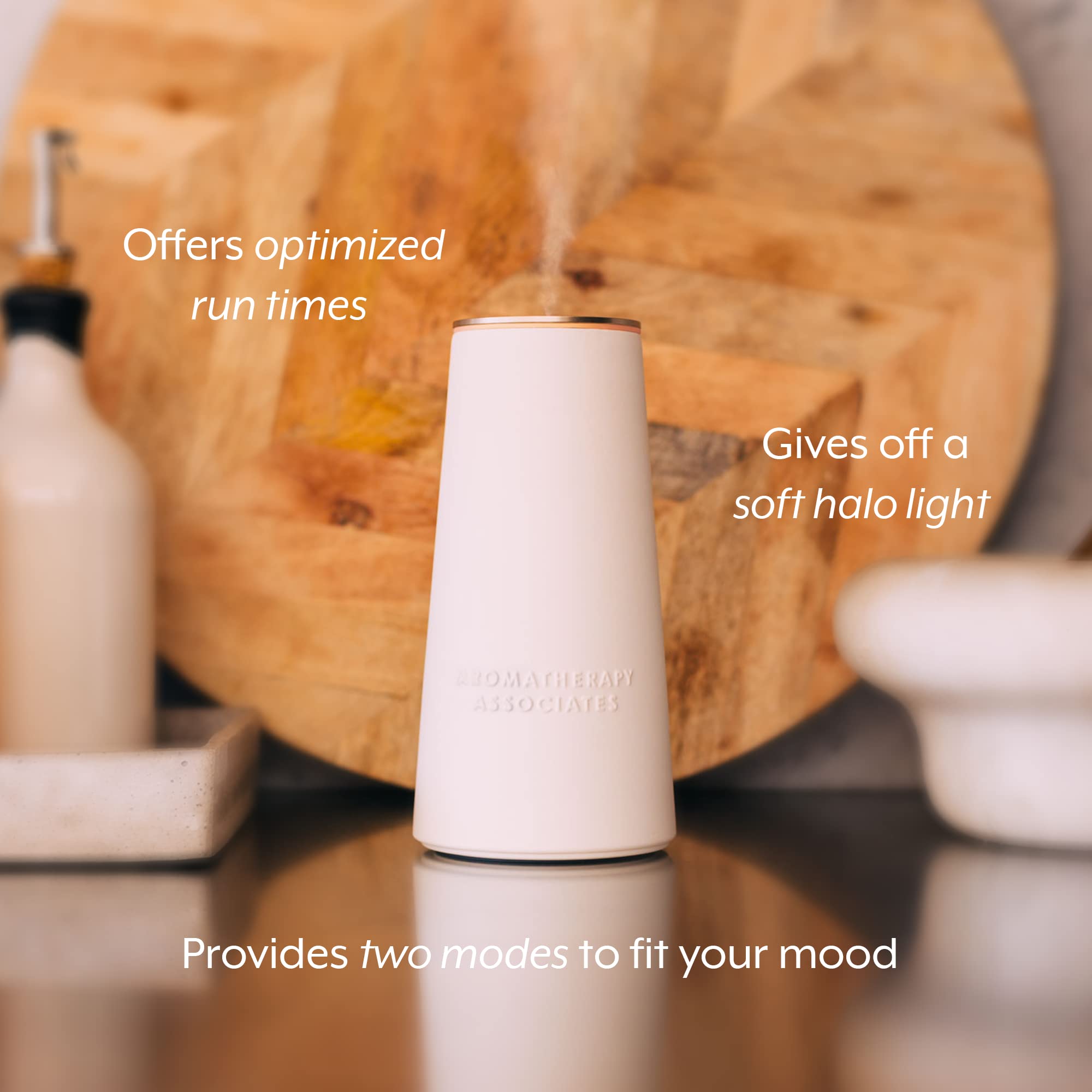 Aromatherapy Associates difusor ceramico decorativo que perfuma la habitacion con calma.