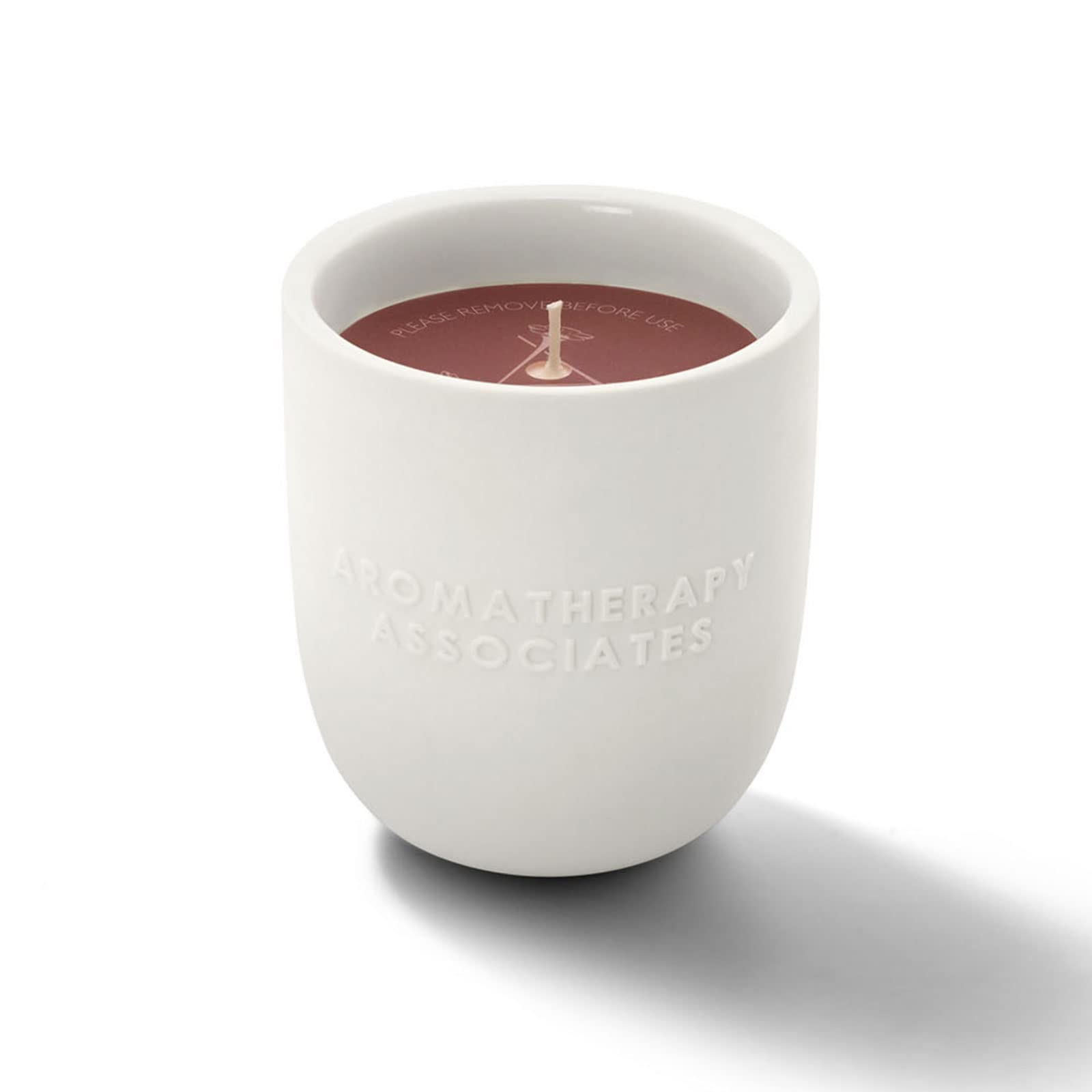 Vela Rosa de Aromatherapy Associates con rosa damascena y geranio, aroma vigorizante