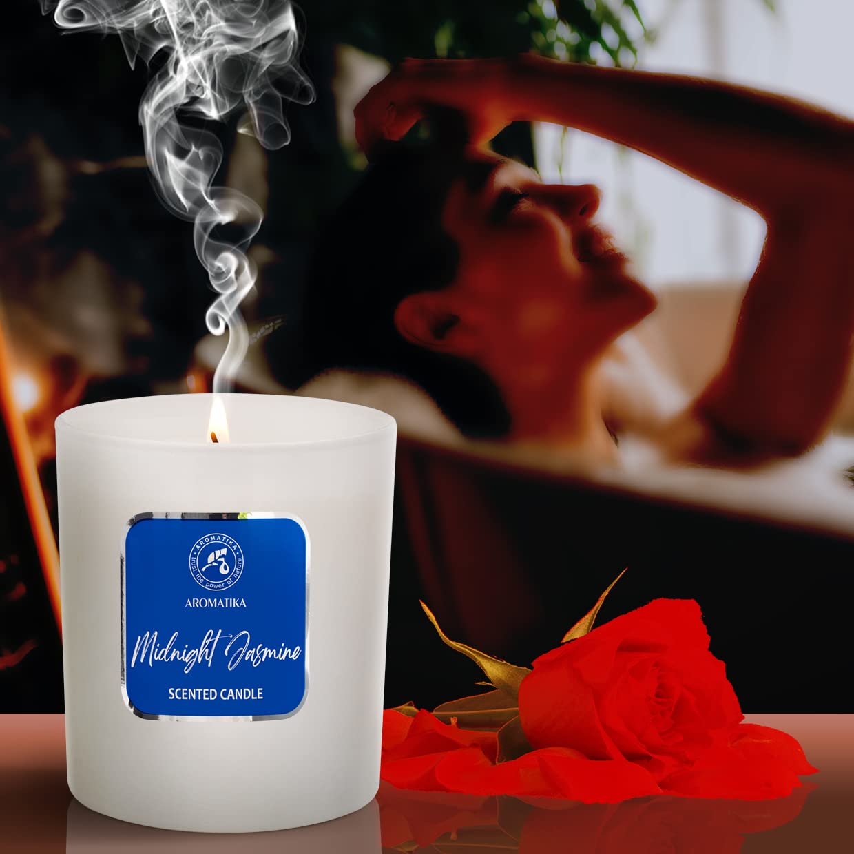 AROMATIKA Aroma suave de Jazmín Nocturno para relajación nocturna