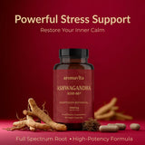 Empaque sostenible de AROMAVITA Ashwagandha para consumo consciente
