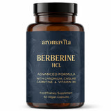 AROMAVITA Berberina HCL Rebersa en botella para apoyo al equilibrio glucémico