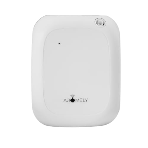 AROMELY difusor de aromaterapia para espacios medios con fragancias duraderas