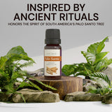 ArOmis Aromatherapy Palo Santo – envase hermético que evita fugas durante el transporte.