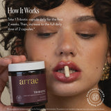 Arrae Tribiotic: cápsulas en blíster para uso diario seguro y cómodo.