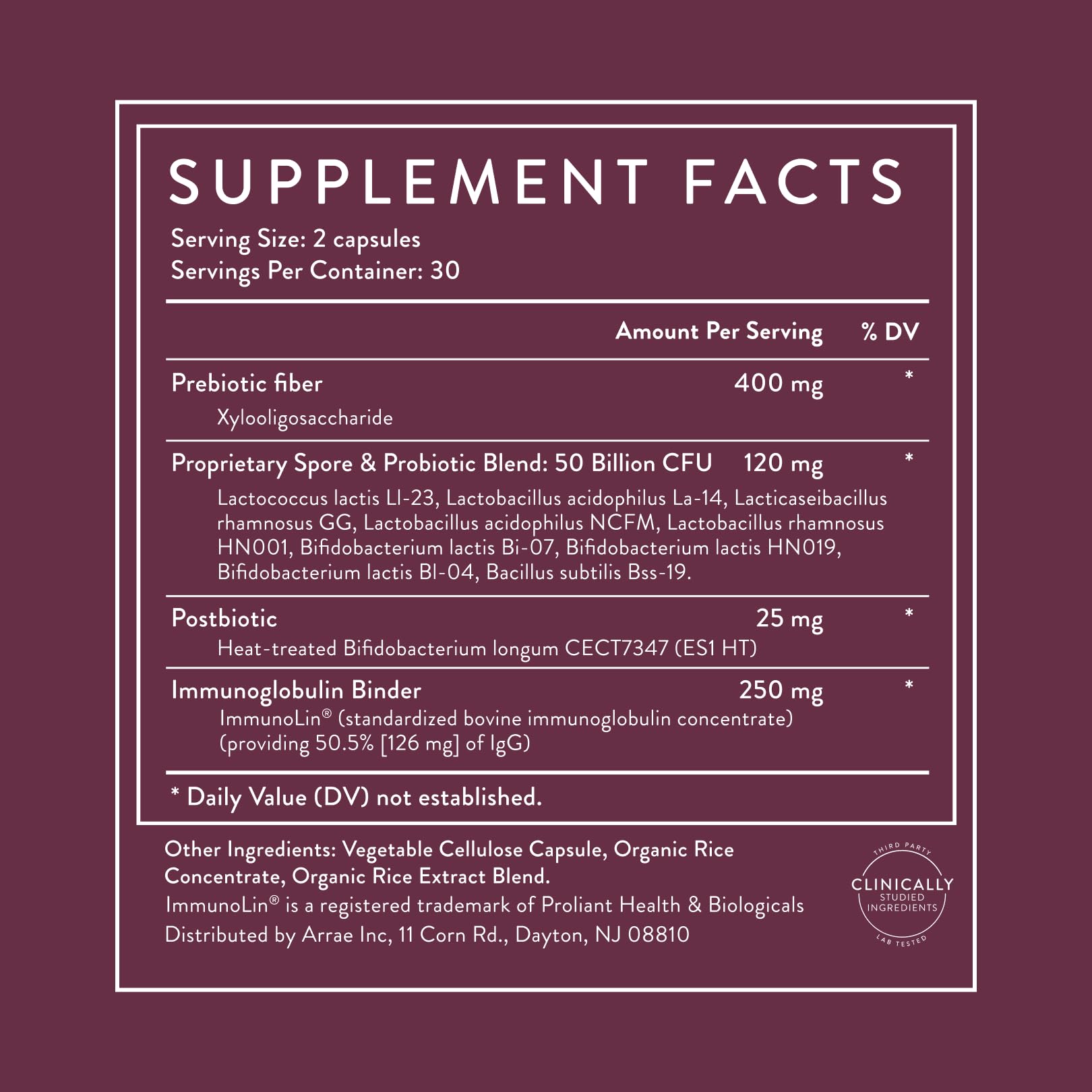 Arrae Tribiotic: conexión intestino-cerebro para mayor claridad mental.