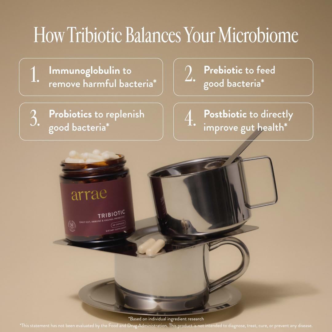 Arrae Tribiotic: apoyo al digestivo para un balance y tránsito más suave.