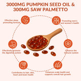 ARSYCHLL etiqueta de ingredientes calabaza y Serenoa repens, fuente natural de nutrientes.
