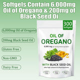 ARSYCHLL cápsulas de orégano orgánico para apoyo general y digestión.
