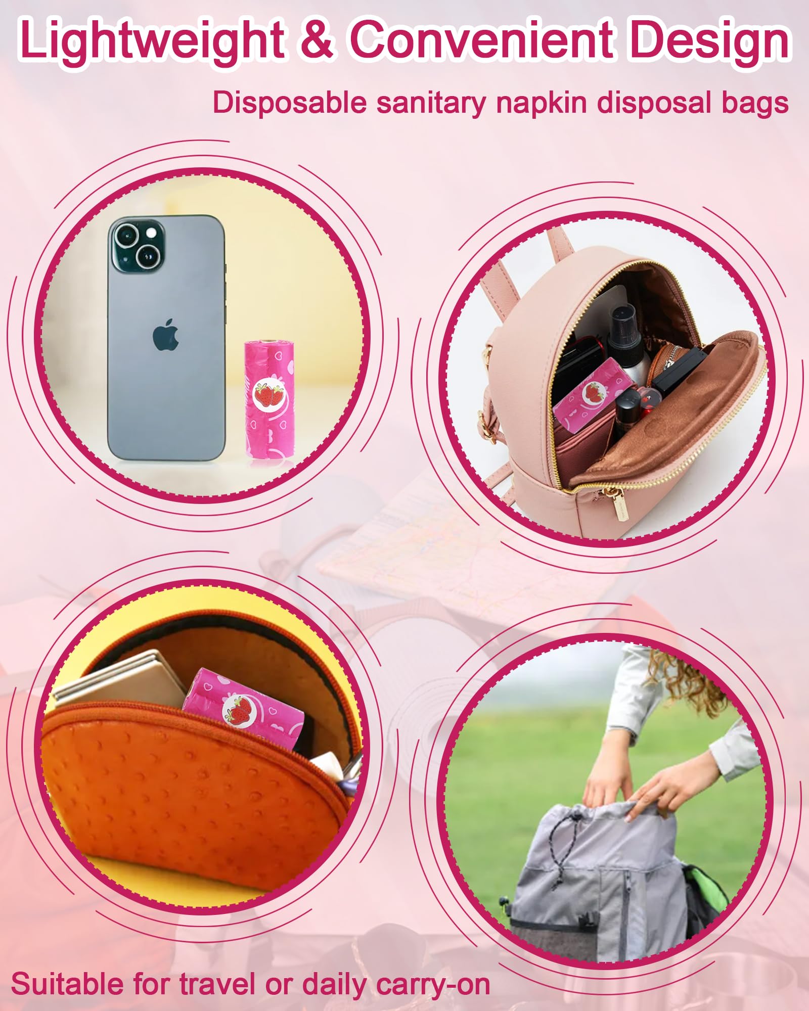 ArtCute diseño higiénico que facilita un manejo discreto de residuos.