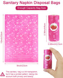ArtCute rollos de bolsas compactas, fáciles de llevar en bolso para viaje.