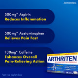 Arthriten Caplets: recubrimiento que facilita la deglución