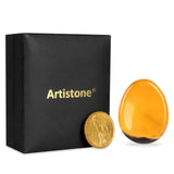 Artistone piedra pulgar para meditación y reiki, favorece la concentración