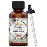 Artizen aceite esencial de ajo en botella de vidrio, perfecto para mezclas invernales.
