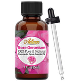 Artizen Aceite Esencial Geranio Rosa en botella, aroma puro para ambientar.