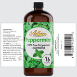 Botella ámbar de aceite de menta Artizen para preservar la pureza y frescura