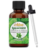 Artizen aceite esencial de menta verde, etiqueta: producto puro para aromaterapia en casa