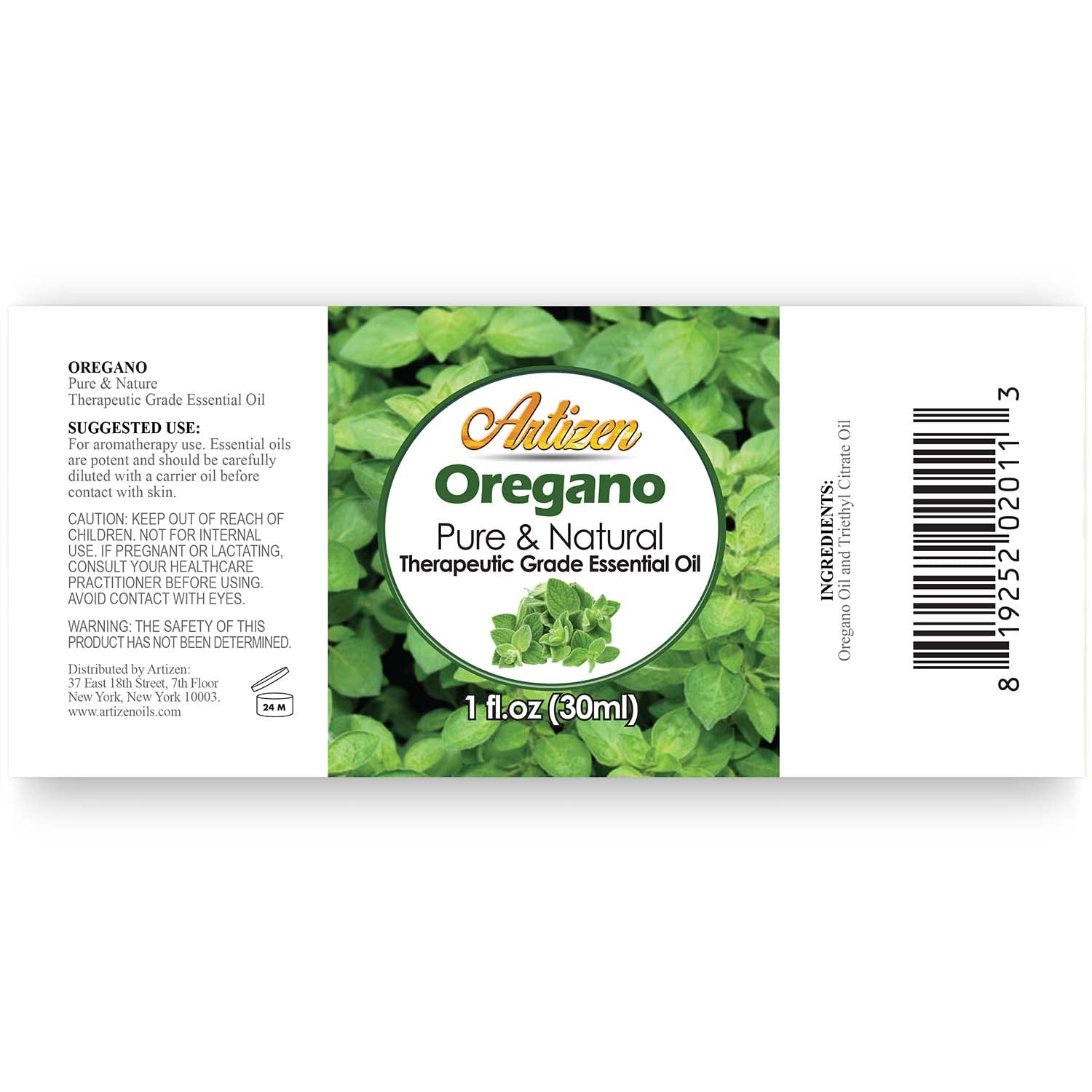 Gotero de Artizen oregano para dosificar fácilmente y difundir.
