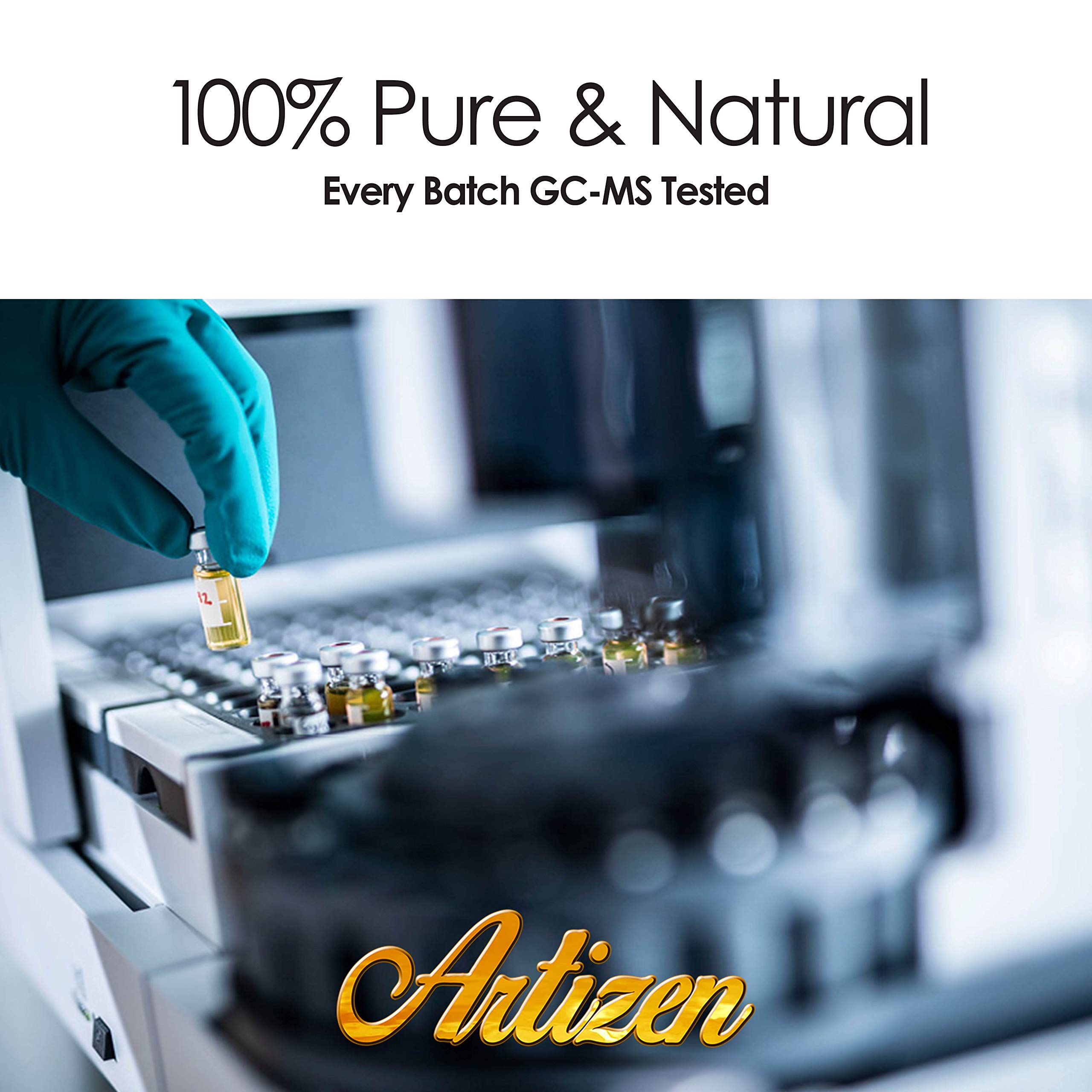Artizen Aceite de Pino en jabones aromáticos para una fragancia suave.