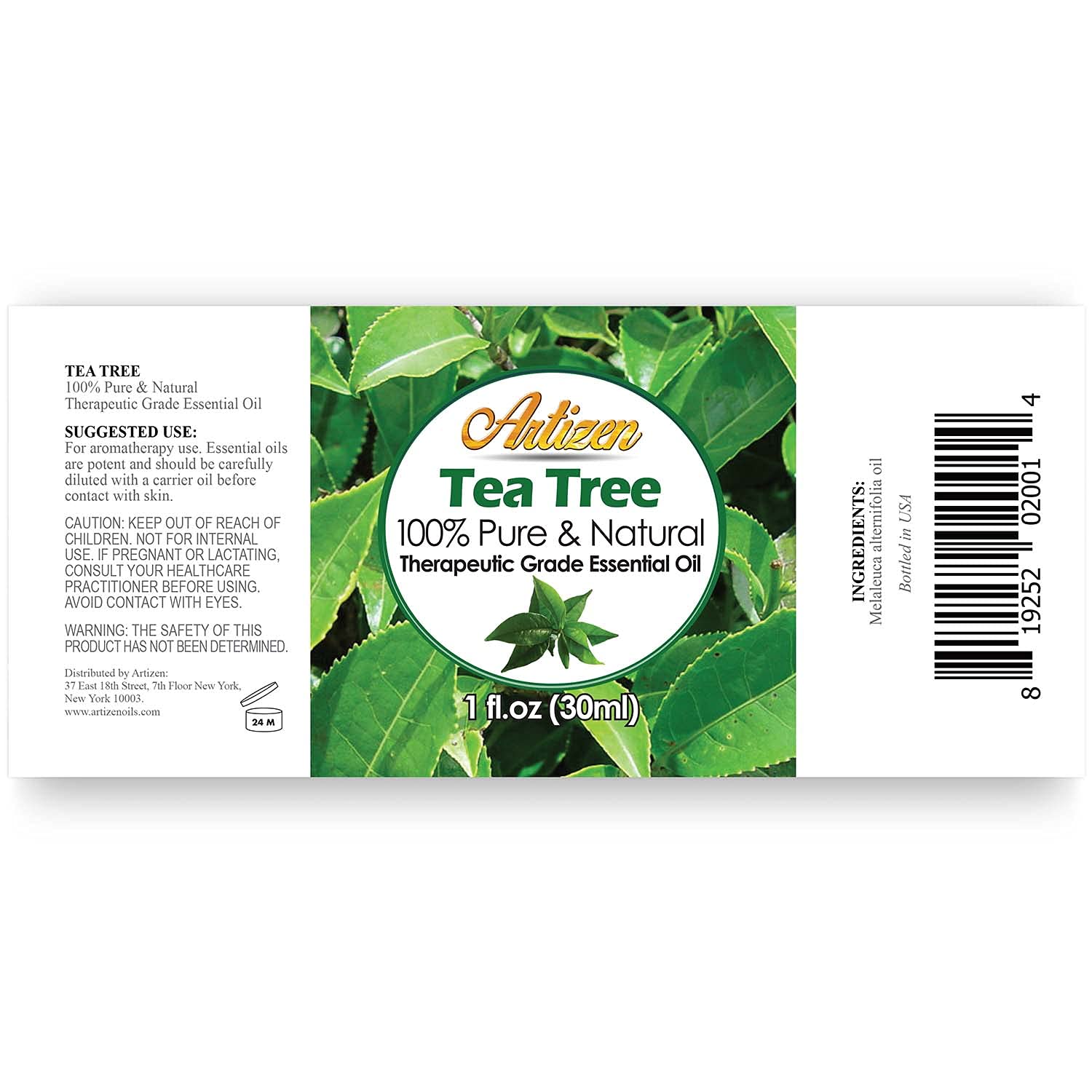 Artizen árbol de té para piel suave y uso diario