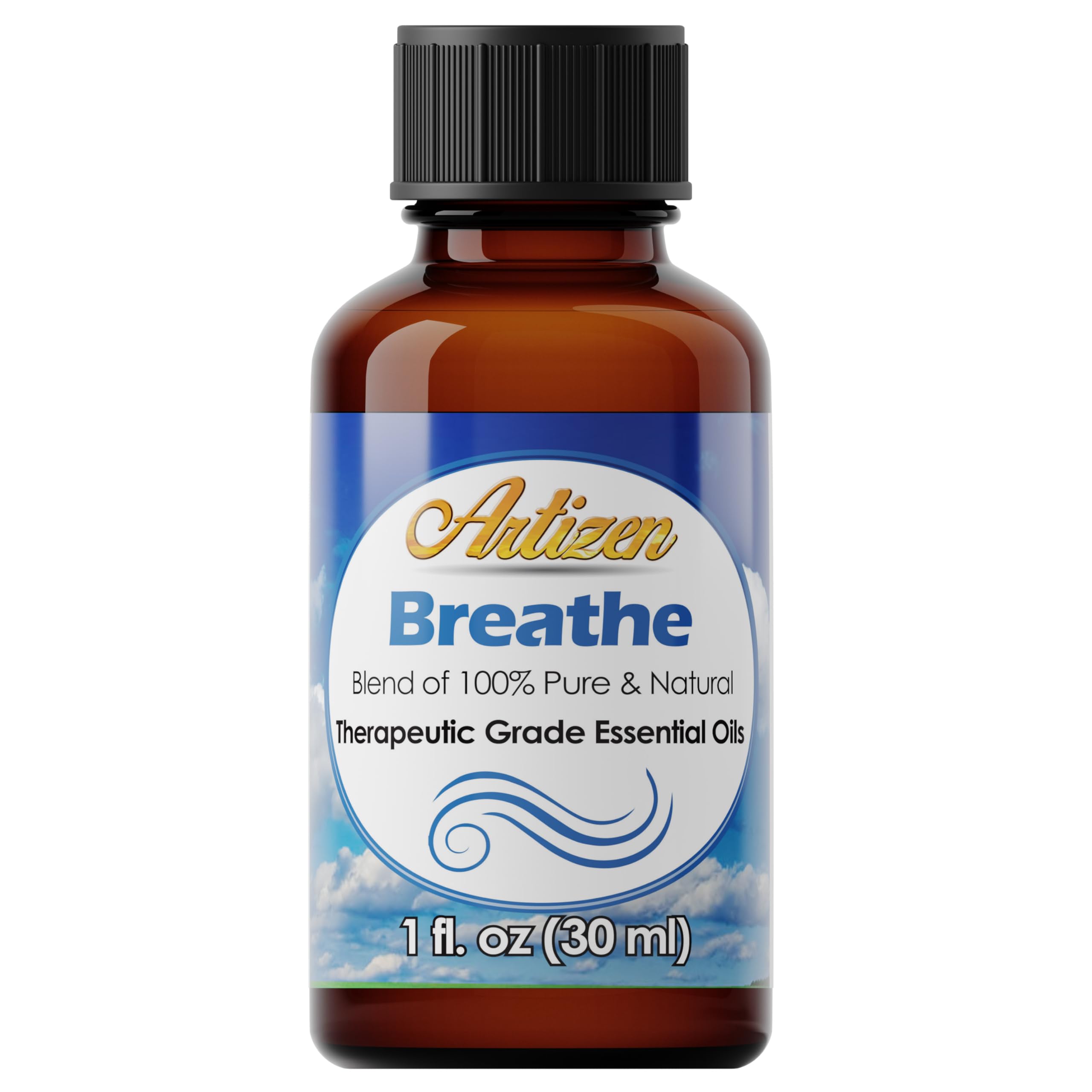 Artizen Breathe: botella de cristal oscuro protege el aceite y mantiene la pureza