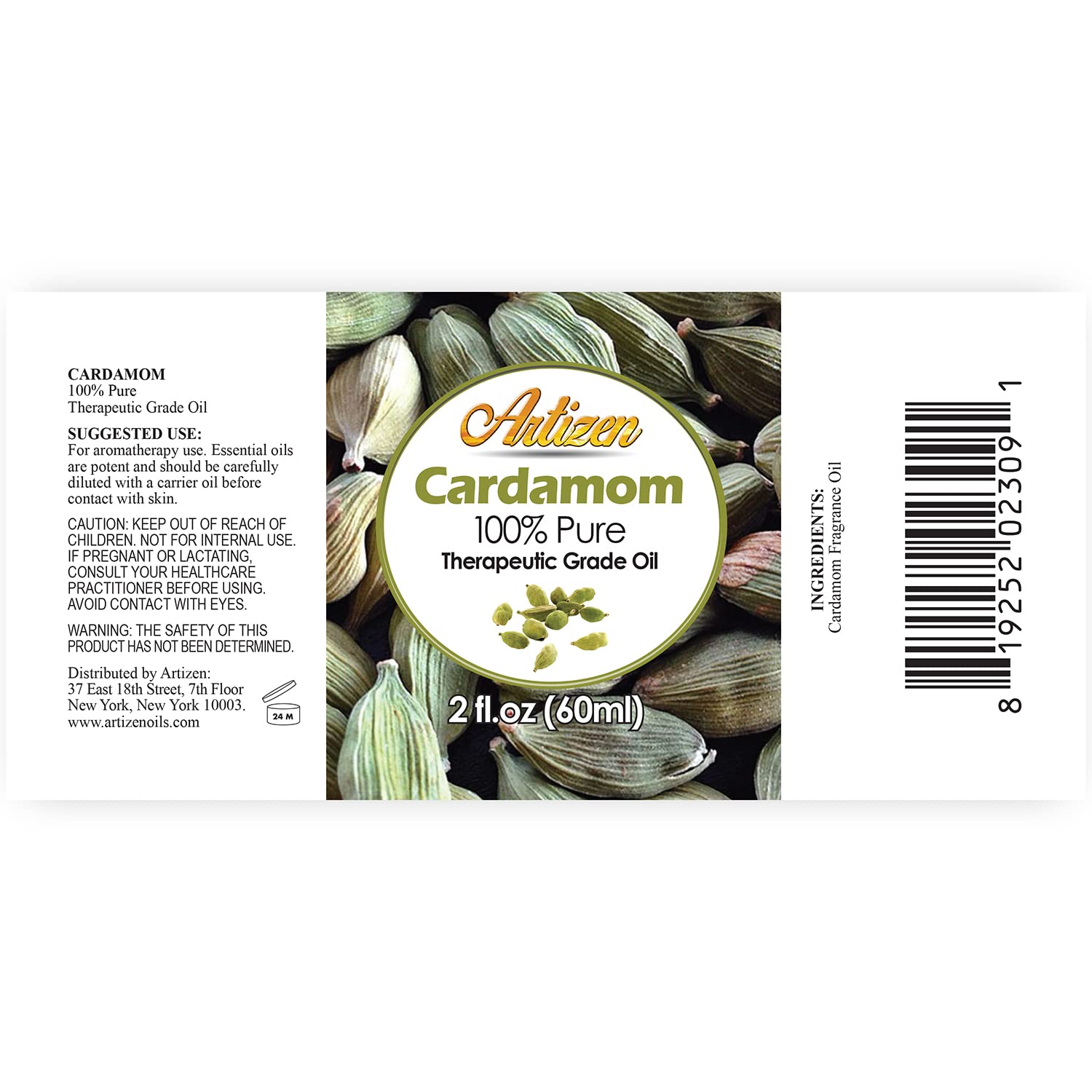 Artizen Cardamomo difusor-aceite esencial para crear ambientes cálidos y relajantes.