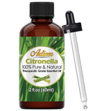 Aceite de citronela Artizen en botella de 2 oz, puro y listo.
