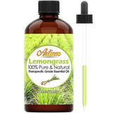 Artizen Lemongrass, frasco de vidrio azul para aromaterapia y relajación suave