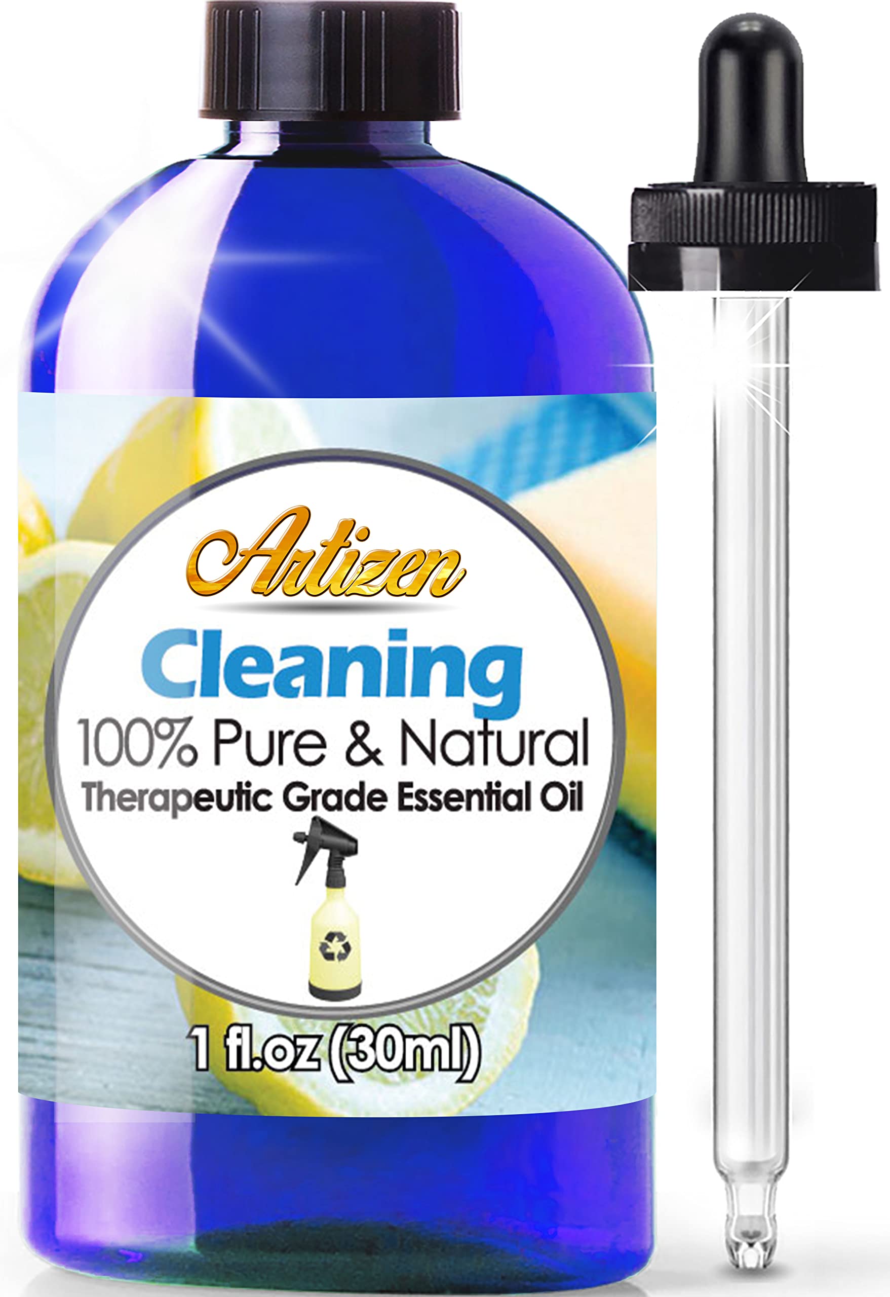 Artizen mezcla-limpieza-aceites-esenciales: aroma natural para limpiar superficies con frescura.