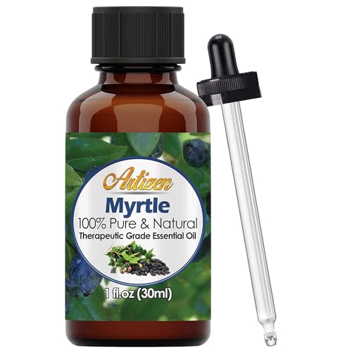 Artizen Mirto Aceite Esencial: prueba de pureza para tranquilidad del usuario.
