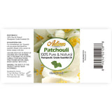Artizen Patchouli, botella de vidrio azulado con protección UV para conservar pureza