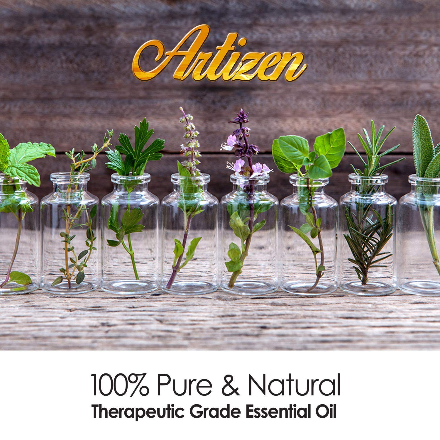 Artizen salvia sclarea gotero preciso para dosificar uso diario.