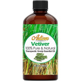 Artizen Vetiver en botella de 4 oz, aceite puro para difusor.