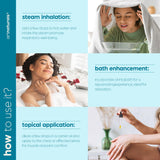 ArtNaturals Eucalipto para masajes con aceite portador.