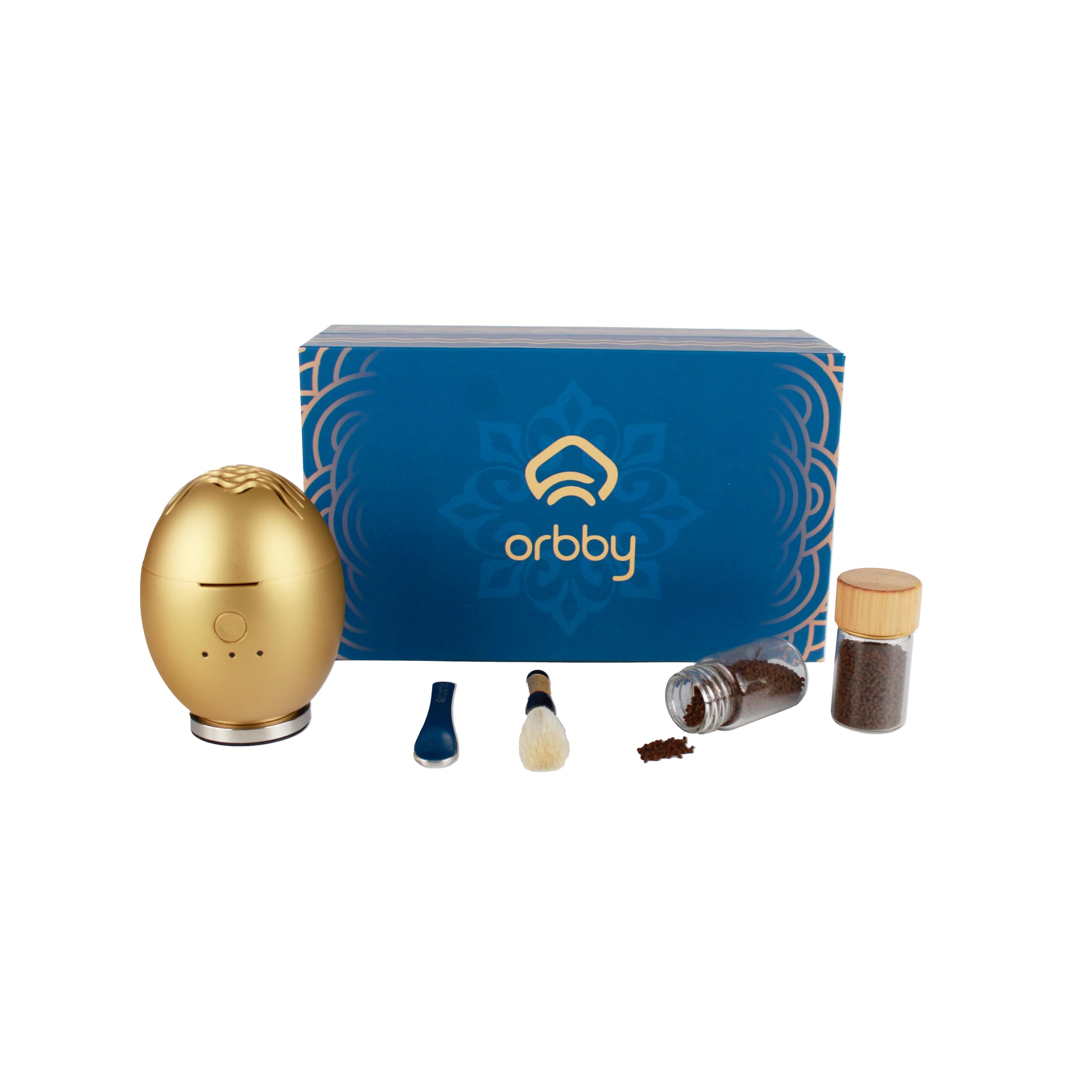 Caja regalo de Orbby, ideal para regalar bienestar en casa.
