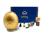 Orbby de Artronic, difusor portátil para escritorio, ideal para espacios de trabajo.