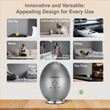 Opciones de alimentación y temporizador automático para Orbby.