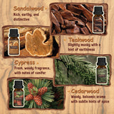 ARVIDSSON aceite de sándalo 10 ml: fragancia cálida para ambiente.