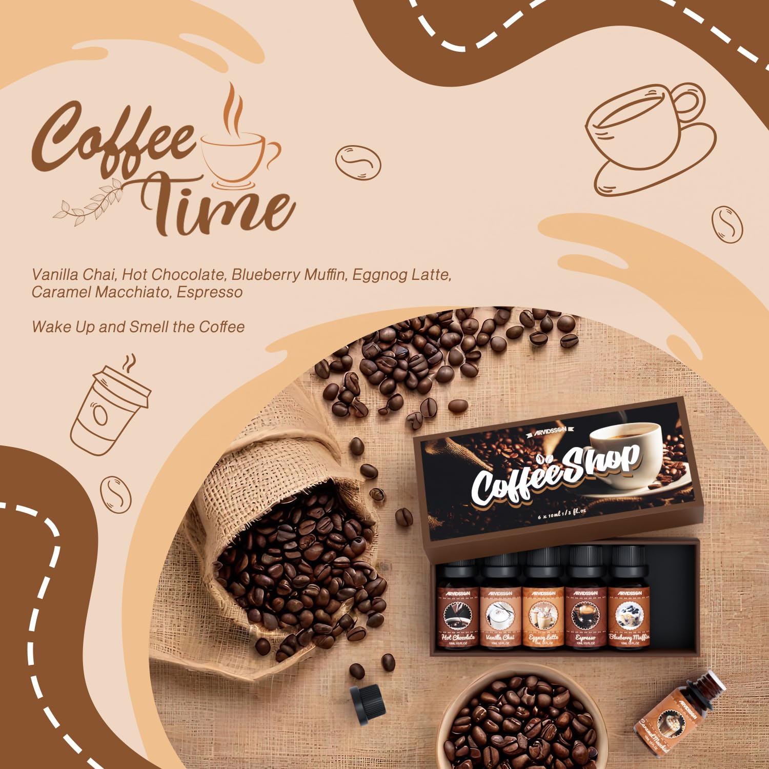 ARVIDSSON Chocolate-Caliente: aroma reconfortante para tardes en casa.