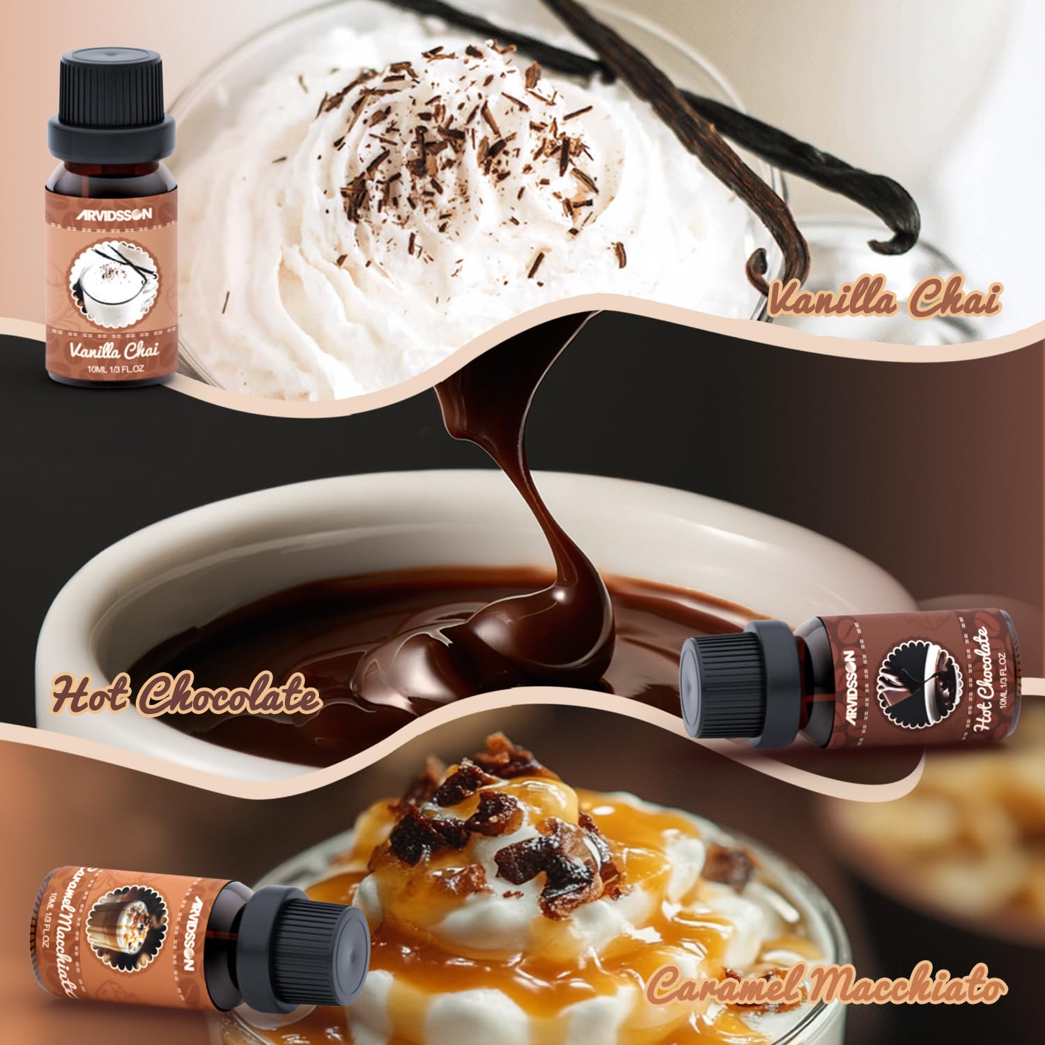 ARVIDSSON Eggnog-Latte: aroma festivo suave para encuentros.