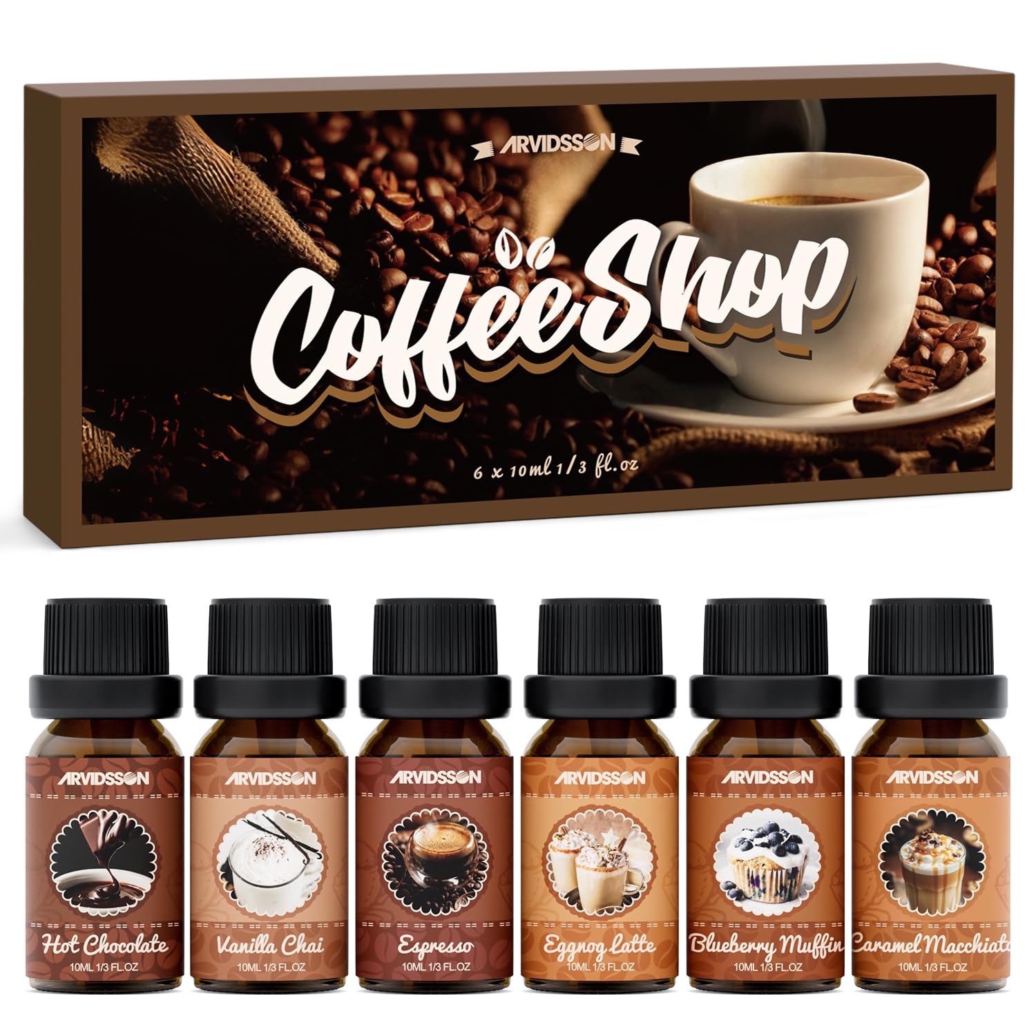 ARVIDSSON Vanilla-Chai: aroma cálido para ambientar salas y oficinas.