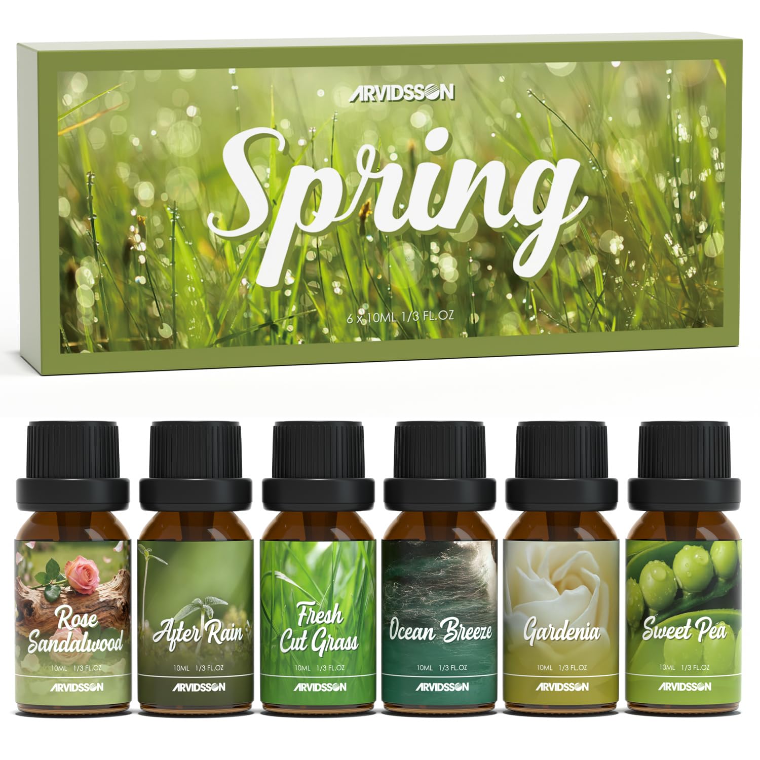 ARVIDSSON aceites primavera después-de-la-lluvia para difusor, ambiente renovado y fresco