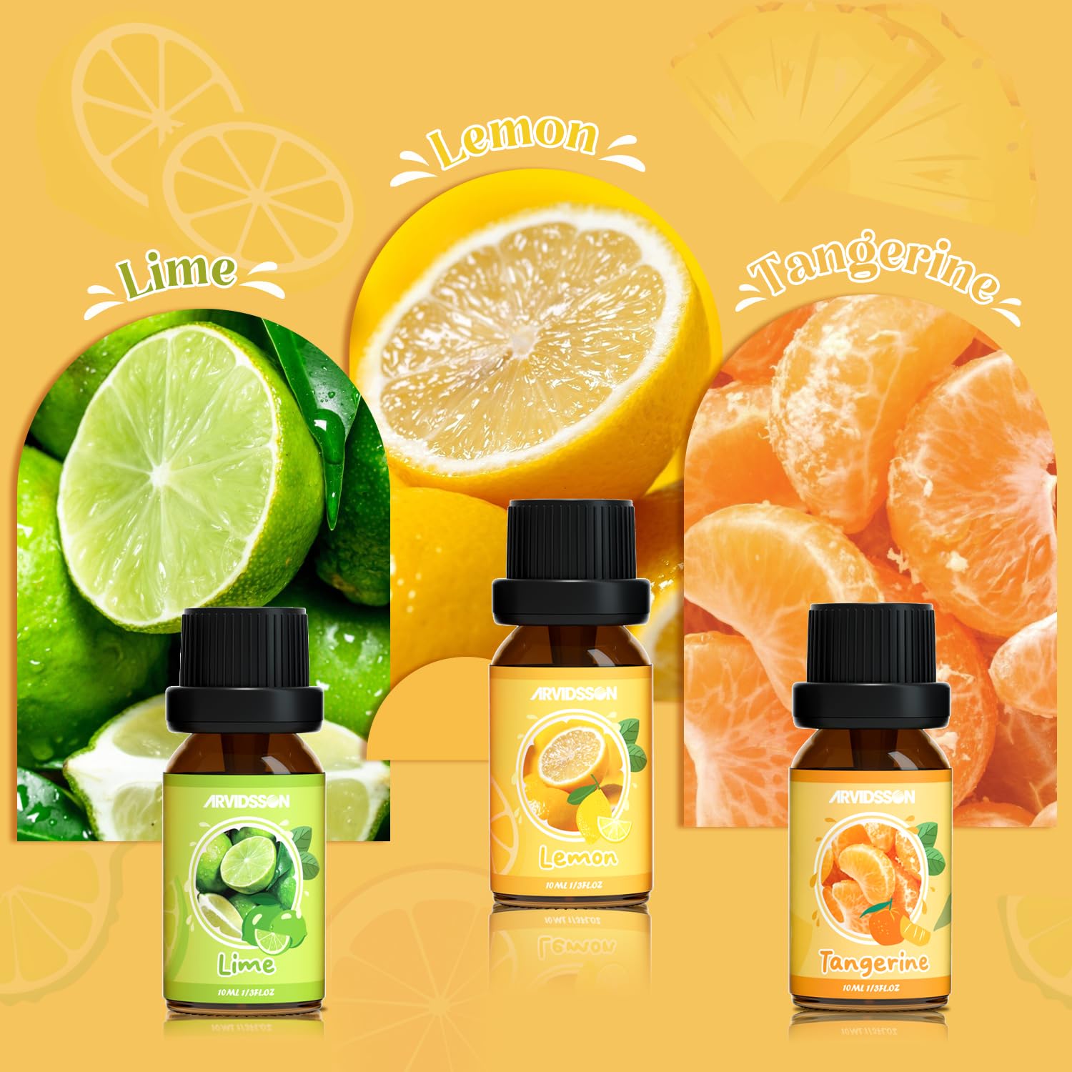 ARVIDSSON bano aceites citricos para ducha aromatica